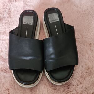 Dolce Vita Black Women's Mules